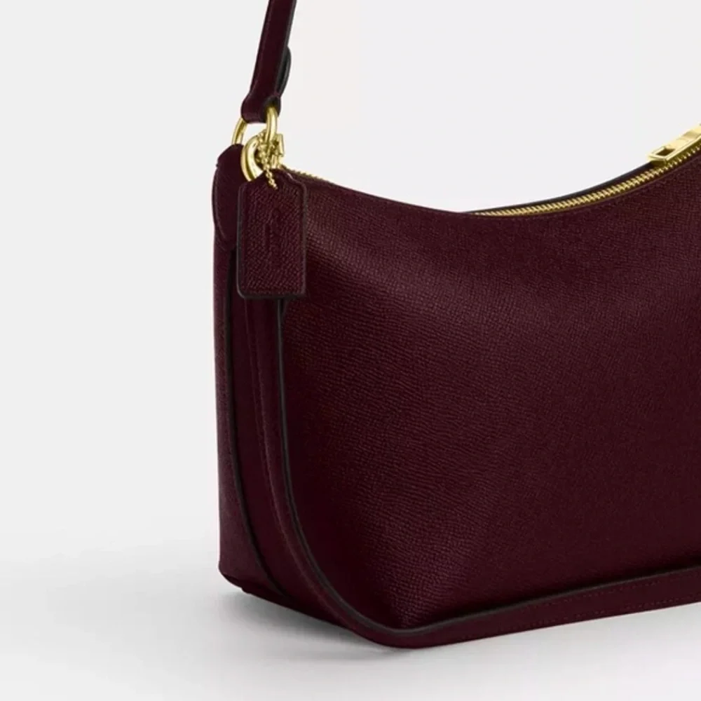 NWT COACH Zip Top‎ Leather Shoulder Bag